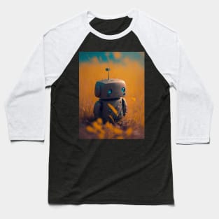 Indifferent Little Bot Baseball T-Shirt